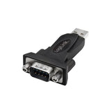 LogiLink USB 2.0-Adapter USB-A/M zu DB9/M (RS232) Win 11 schwarz