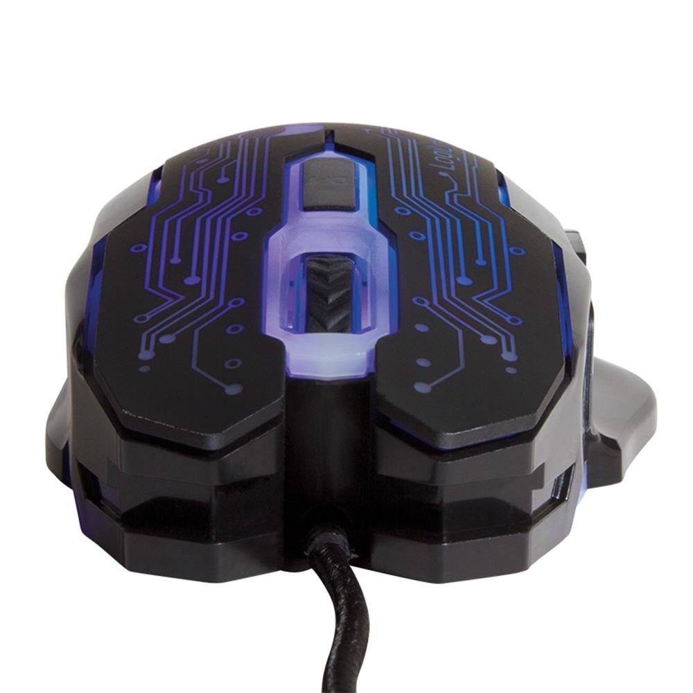 LogiLink USB-Gaming-Maus, 2400 dpi, Schwarz