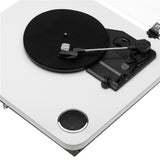 Adler AD 1914 Plattenspieler – Bluetooth, USB, Riemenantrieb & Lautsprecher in Weiß