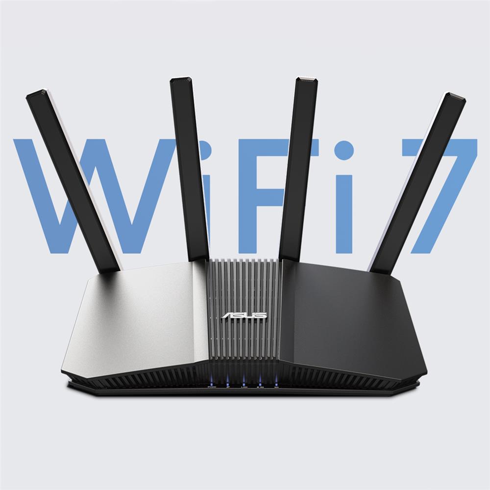 ASUS RT‑BE55 BE3600 Dual‑Band WiFi 7 Router mit 2.5G WAN, AiMesh und Smart Home Master