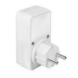 LogiLink Steckdosenadapter mit Dimmer in Weiß