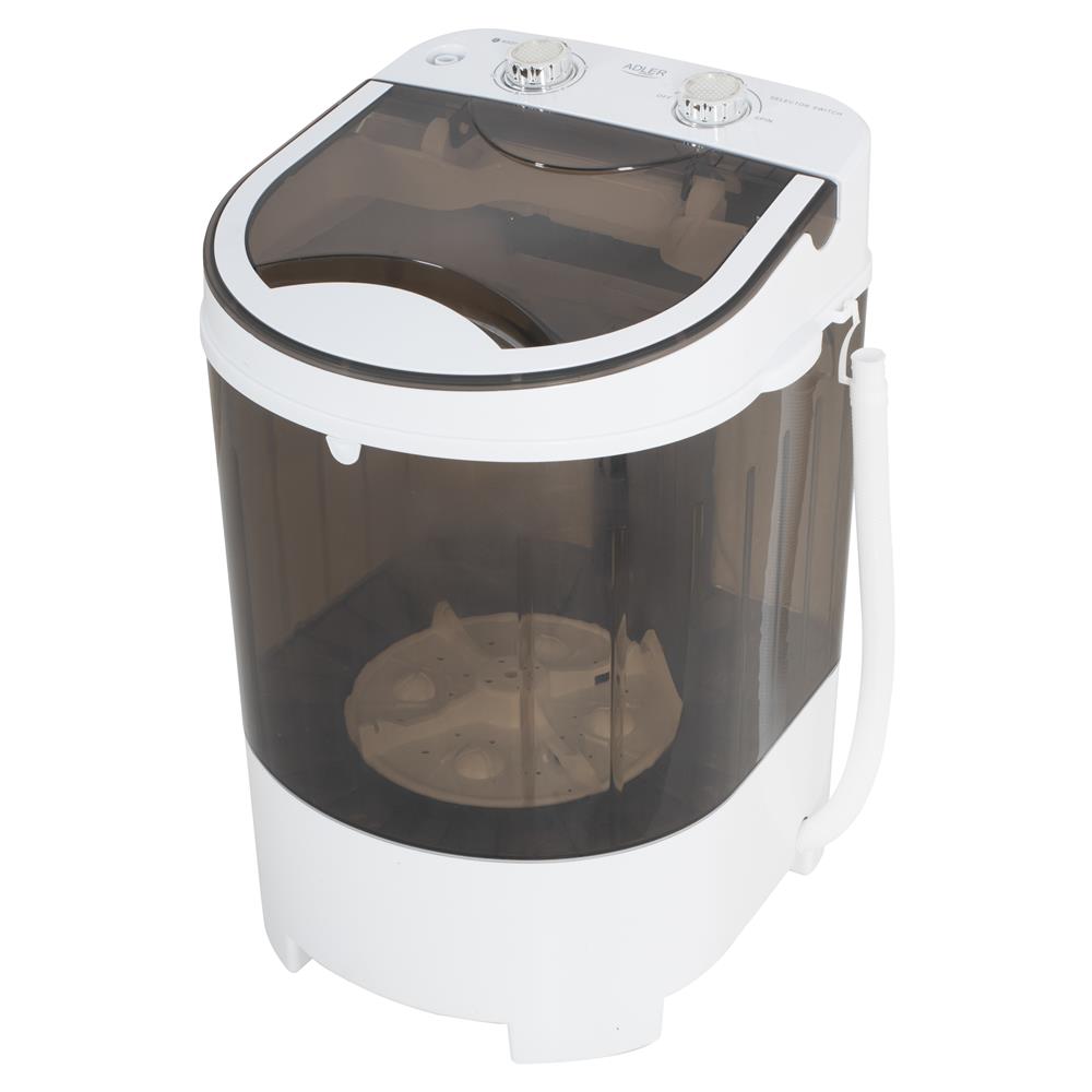 Adler AD 8056 Mini- Campingwaschmaschine mit Schleuder