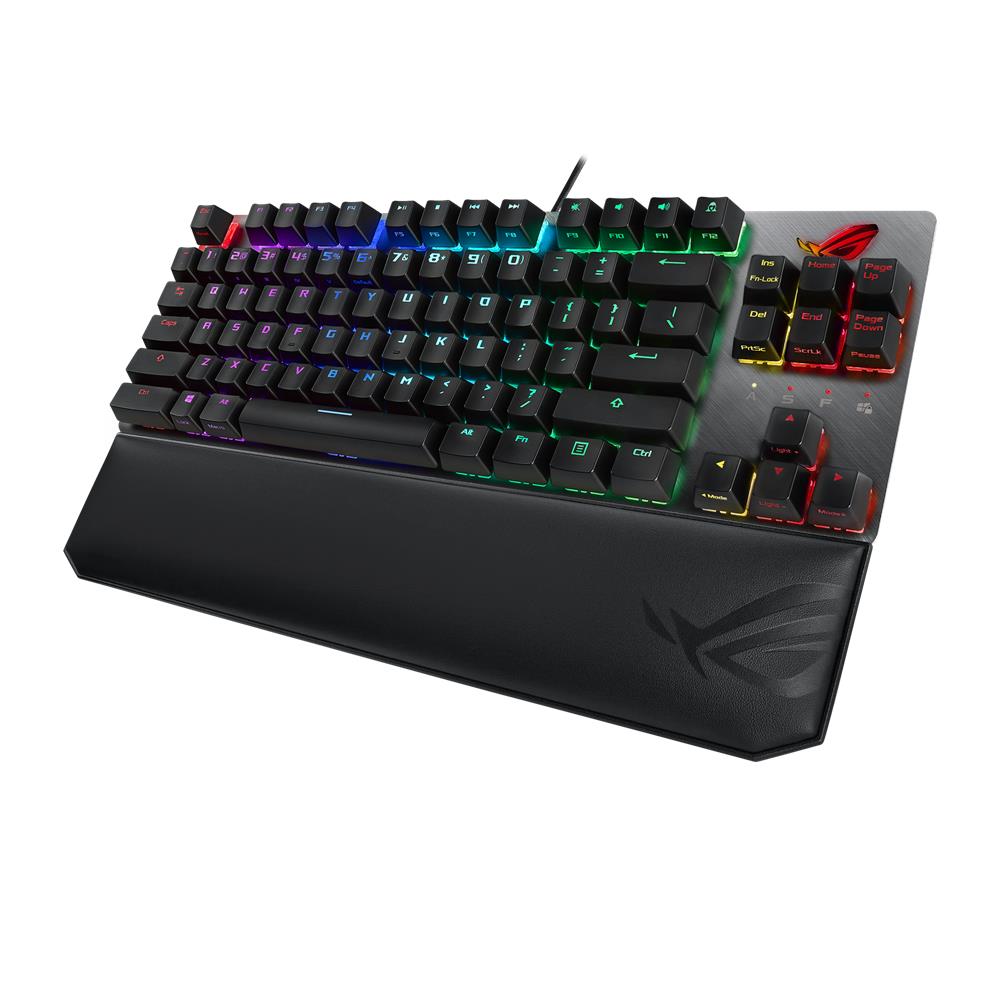 ASUS ROG Strix Scope NX TKL Deluxe mechanische RGB-Gaming-Tastatur DE-Layout QWERTZ ROG-NX-Switches