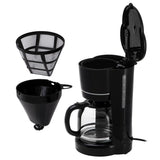 Adler AD 4383 Filterkaffeemaschine 1,5 L Schwarz mit Warmhaltefunktion und Nylonfilter