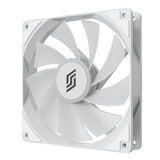 Silentware RF140WD-R White 140mm PWM A-RGB Reverse-Airflow Lüfter mit Daisy-Chain, RGB