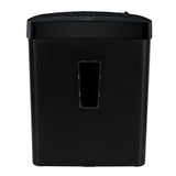 Adler AD 1037 Aktenvernichter, Papiervernichter P-4 für 6 Blatt A4, Schredder für Dokumente, CDs, DVDs und Kreditkarten, 13 l, schwarz