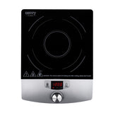 Camry CR 6515 Induktionskochplatte 2000 Watt tragbar Schwarz Silber