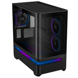 ASUS Prime AP202 ARGB mATX PC Gehäuse mit Panorama Glas GPU bis 420 mm