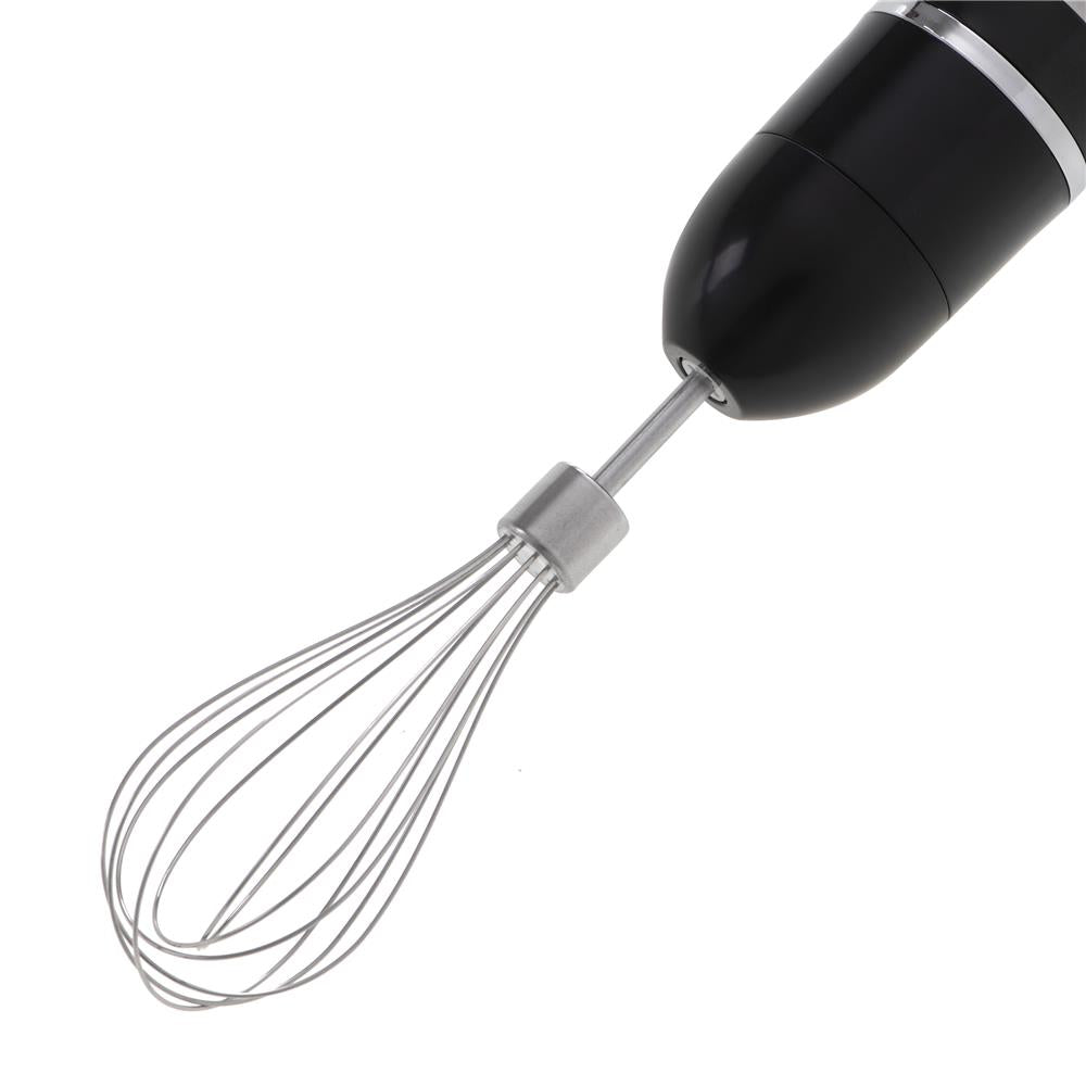 Camry CR 4621 Stabmixer Mini Set 2in1 Schneebesen 600 Watt Handmixer Edelstahl schwarz