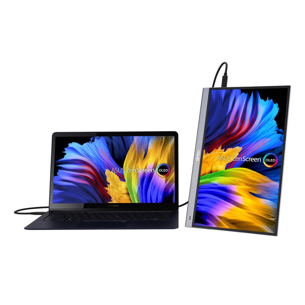 ASUS ZenScreen OLED MQ16AH tragbarer 15,6 Zoll Monitor FHD OLED DCI-P3 1ms Näherungssensor