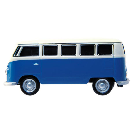 GENIE USB-Stick 32GB, Modellauto "VW Bus blau/weiß"