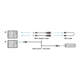 LogiLink Kabeltester für RJ45-, RJ11- und BNC-Kabel, mit Remote Einheit