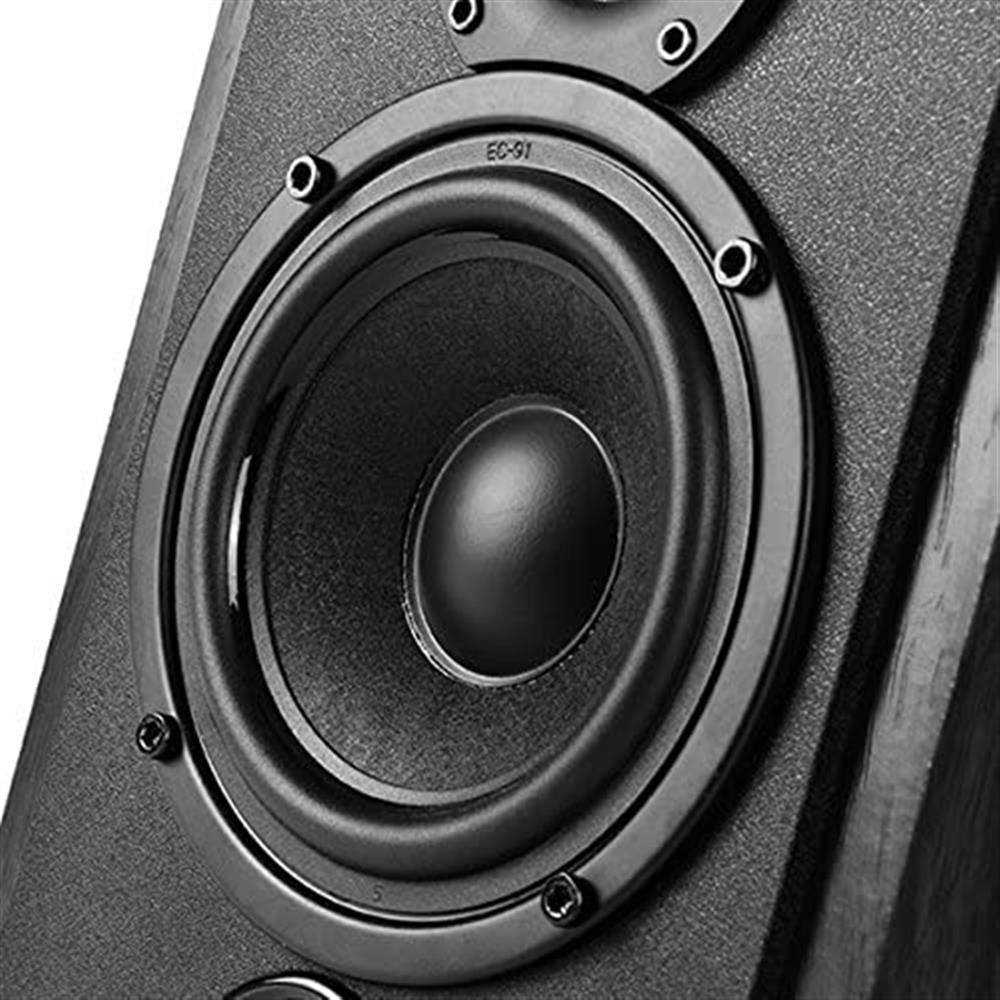 Edifier Studio R1700BT Bluetooth-Lautsprechersystem (66 Watt) mit Infrarot-Fernbedienung, Schwarz