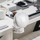 Adler AD 7335 Ventilator mit LED kabellos einstellbarer Drehwinkel Weiß