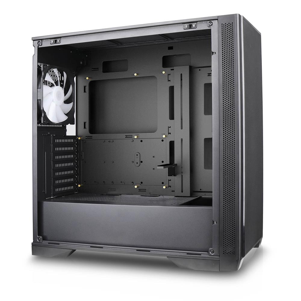 Silentware Air 1000 Black – ATX Midi Tower mit Mesh-Front, Glas-Seitenfenster & 4 A-RGB Lüftern