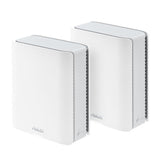 ASUS ZenWiFi BT10 Tri‑Band WiFi 7 Mesh Router 2er Set mit 6 GHz, 18 Gbit/s und 10G Ports