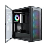 Silentware Air 100 Black – Midi Tower mit Mesh-Front, Glas-Seitenfenster & 4 A-RGB Lüftern