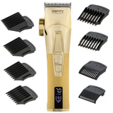 Camry CR 2835 Premium Metallic Haarschneidemaschine gold Trimmer Bartschneider mit LCD