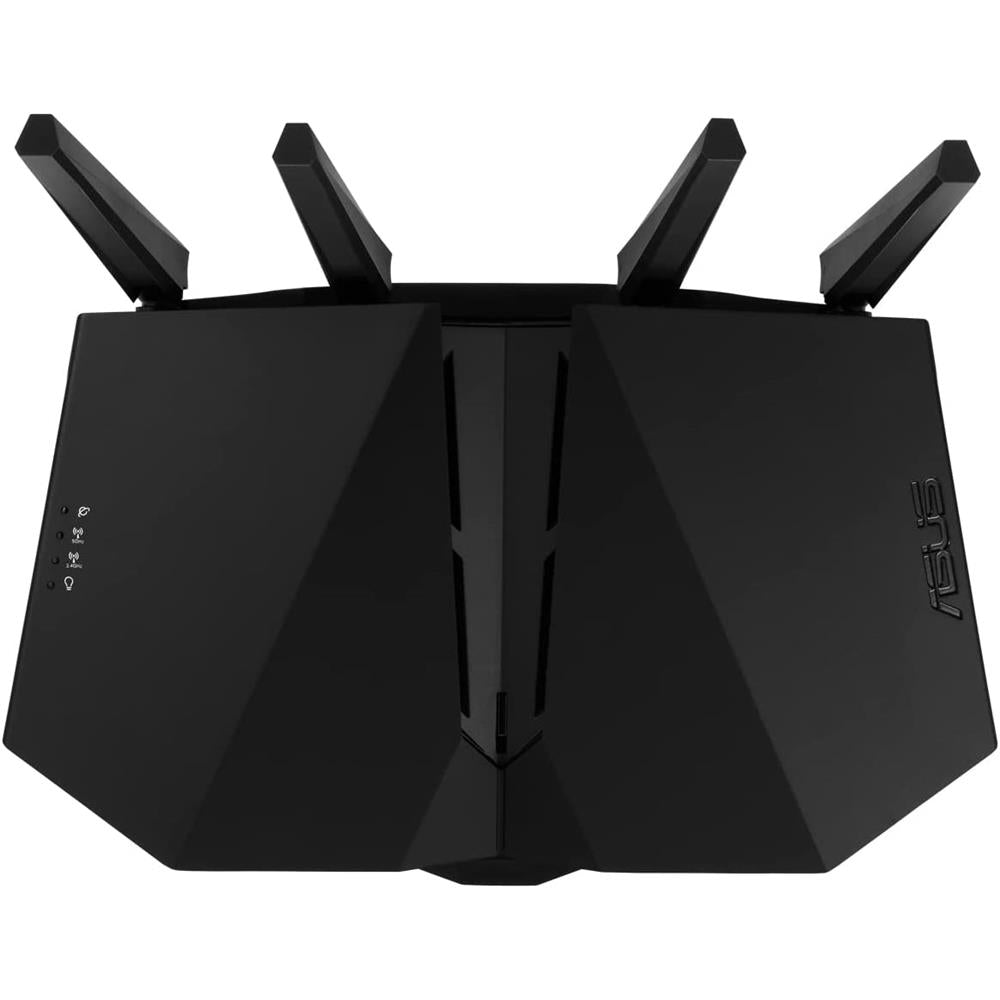 ASUS RT-AX82U V2 AX5400 WiFi 6 802.11ax Dual-Band Gaming Router mit RGB-Beleuchtung