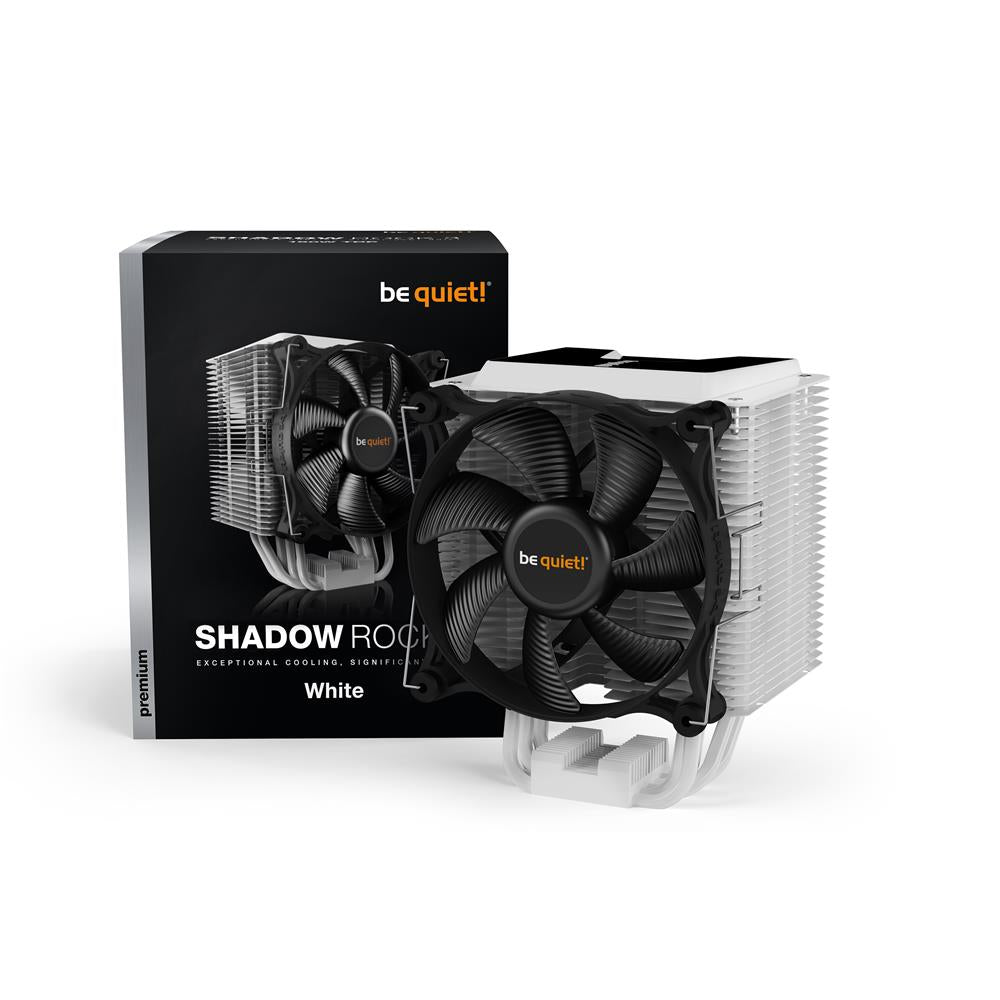 be quiet! Shadow Rock 3 White CPU-Kühler Prozessorlüfter Weißer Kühlkörper