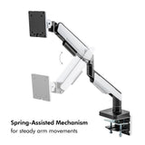 LogiLink BP0162 Gaming Monitorhalterung 17 bis 49 Zoll mit Beleuchtung