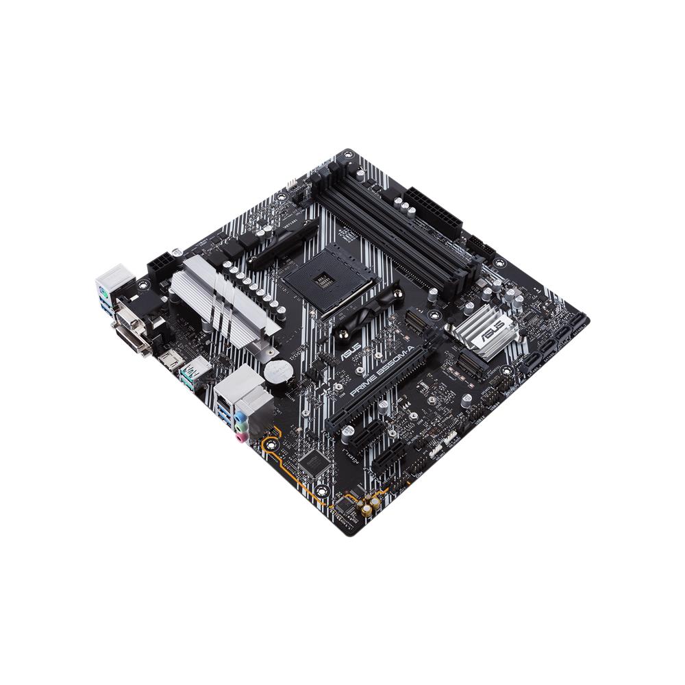 ASUS Prime B550M-A Gaming Mainboard Sockel AM4 micro ATX Ryzen PCIe 4.0 M.2 Ethernet SATA USB