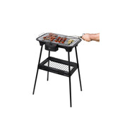 Adler AD 6602 Elektrogrill mit abnehmbarer Heizplatte, 2in1 Standgrill und Tischgrill