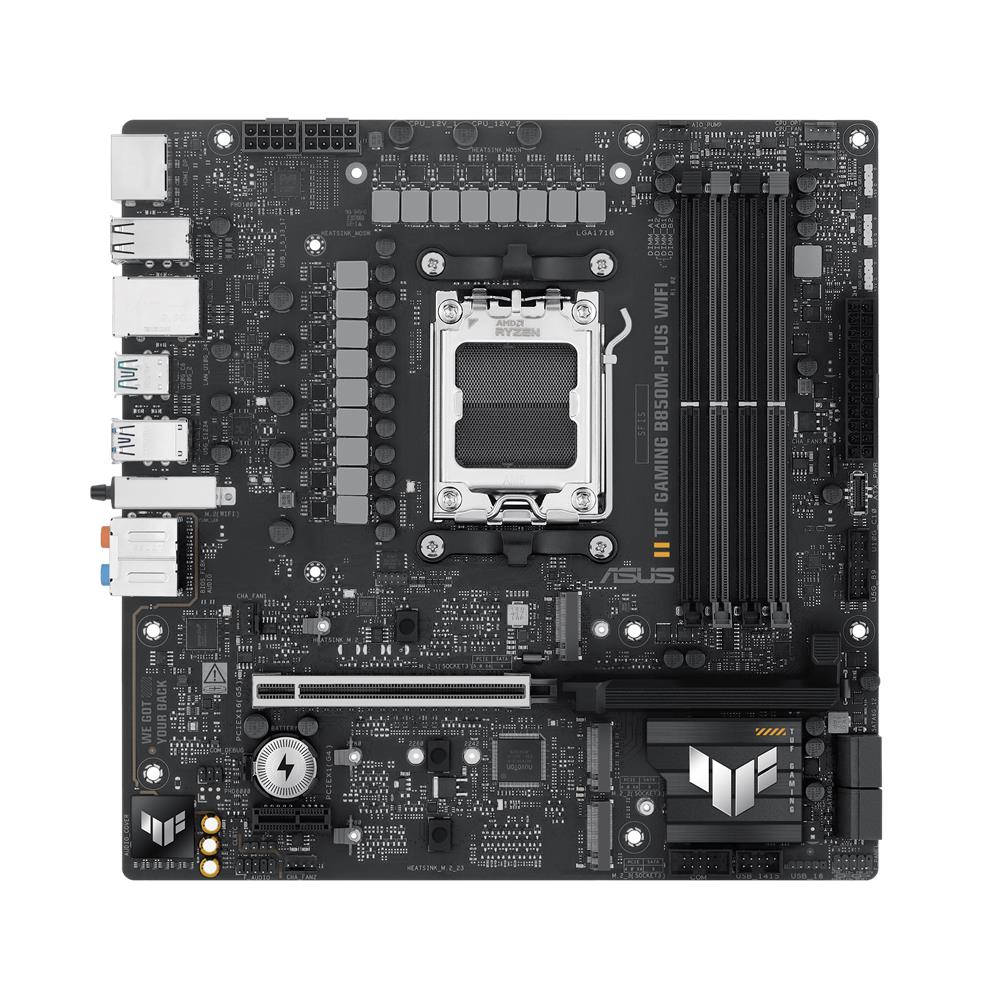 ASUS TUF Gaming B850M-PLUS WIFI Mainboard AM5 mATX DDR5 PCIe 5.0 WiFi 6E