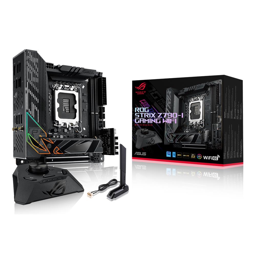 ASUS ROG Strix Z790-I Gaming WIFI Mainboard Sockel Intel LGA1700 mini-ITX DDR5 M.2 PCIe 5.0 WiFi 6E