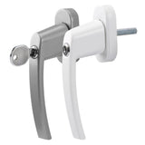 Olympia FGS 100 Fenstergriff mit Schloss Silber Sicherheitsgriff
