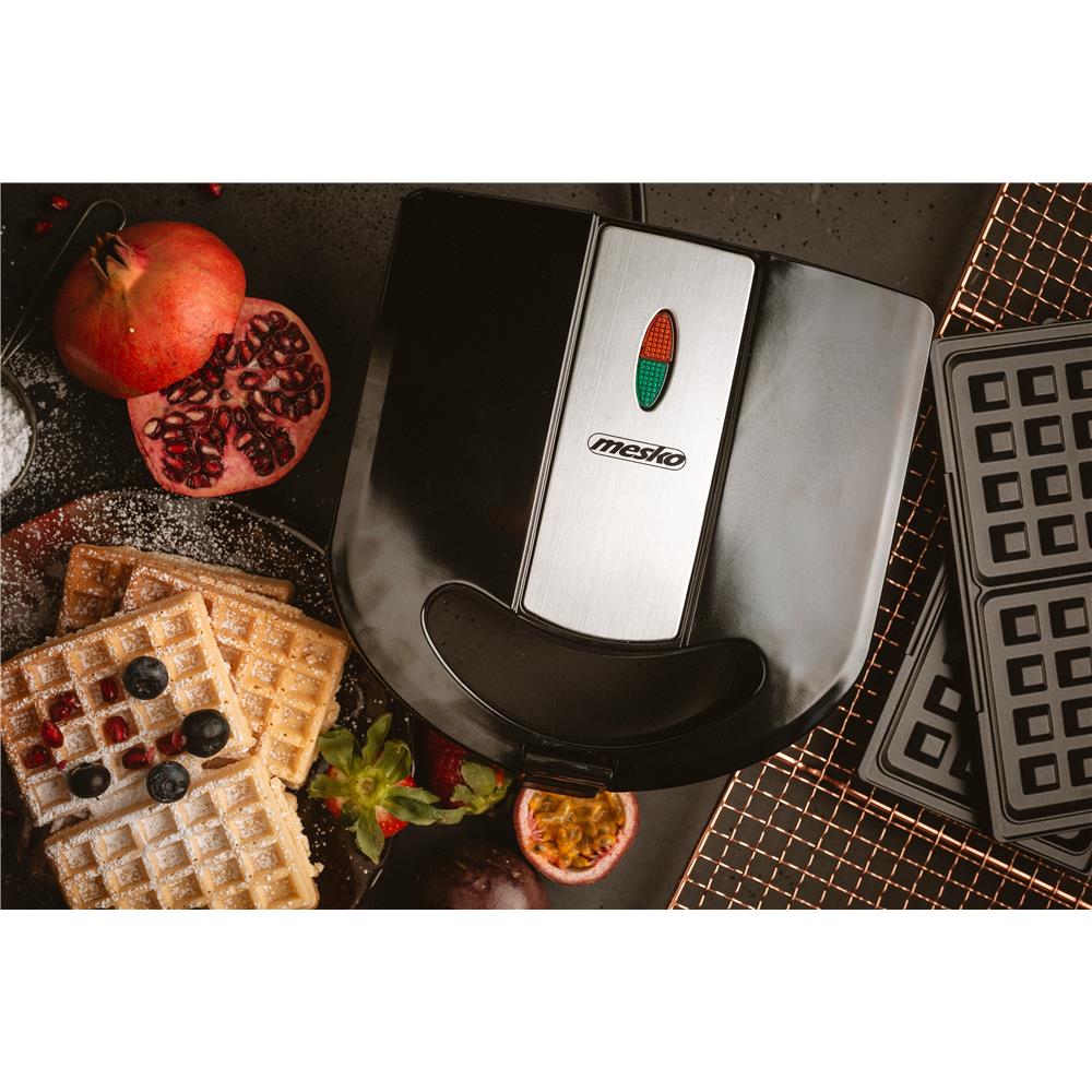 Mesko MS 3045 3-in-1-Sandwichtoaster, Kontaktgrill, Waffeleisen, Elektrogrill, Sandwichmaker