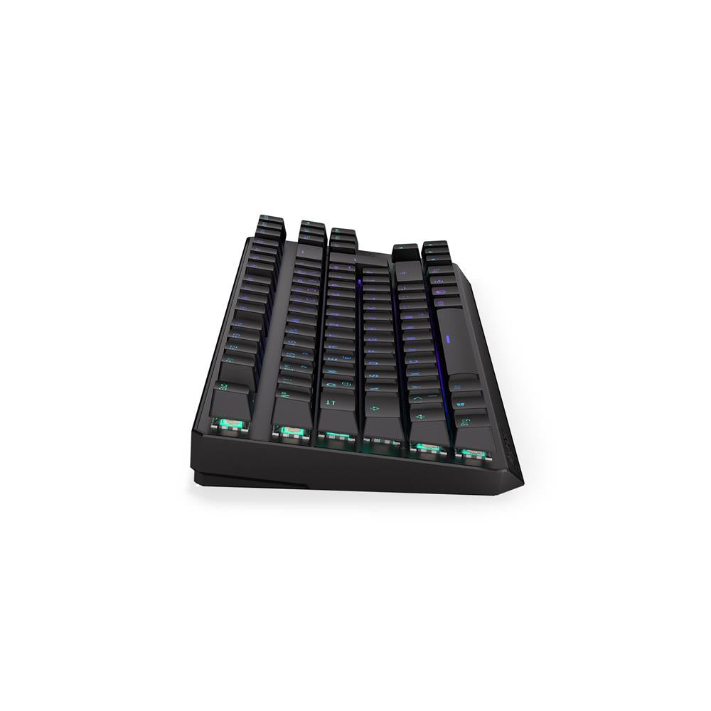 ENDORFY Keyboard Thock TKL Wireless, DE-Layout, Tastatur, Kabellos, Schwarz, Beleuchtet
