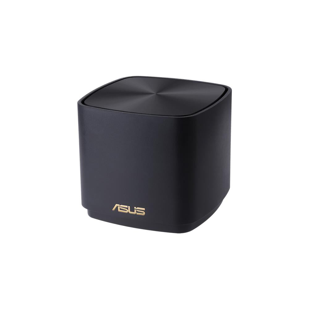 ASUS ZenWiFi XD4 Plus AX1800 kombinierbarer Router 1er Set Schwarz, Whole-Home Mesh WiFi 6 System