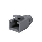 LogiLink Knickschutztülle für RJ45-Stecker, 8,0mm, Grau, 50 Stück