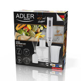 Adler AD 4620 Stabmixer Set 500W 2 Stufen Mixer Zerhacker Aufsatz Messbehälter Zerkleinerer