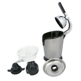 Camry CR 4006 Elektrische Zitruspresse 500 Watt Edelstahl Silber