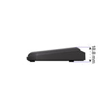 ENDORFY Thock 75% Palm Rest, schwarze Handballenauflage, Magnetische Befestigung