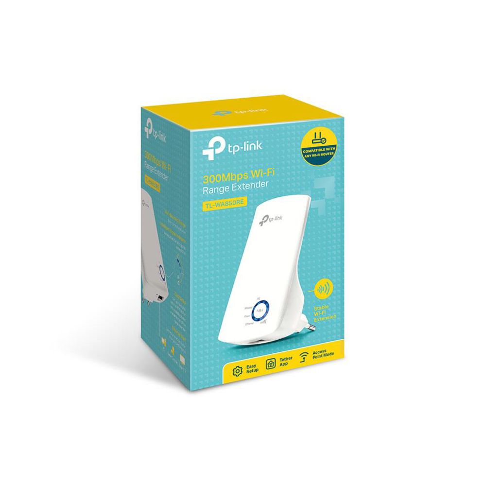 TP-Link TL-WA850RE 300Mbit/s-WLAN-Repeater WLAN-Erweiterung auf Knopfdruck