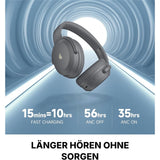 Edifier WH700NB Pro – Premium Kabellose Over-Ear Kopfhörer mit aktiver Geräuschunterdrückung, Grau