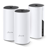 TP-Link Deco M4 Mesh WLAN Set (3er Pack) AC1200 Dual Band Router & Repeater Reichweite bis zu 370 m²