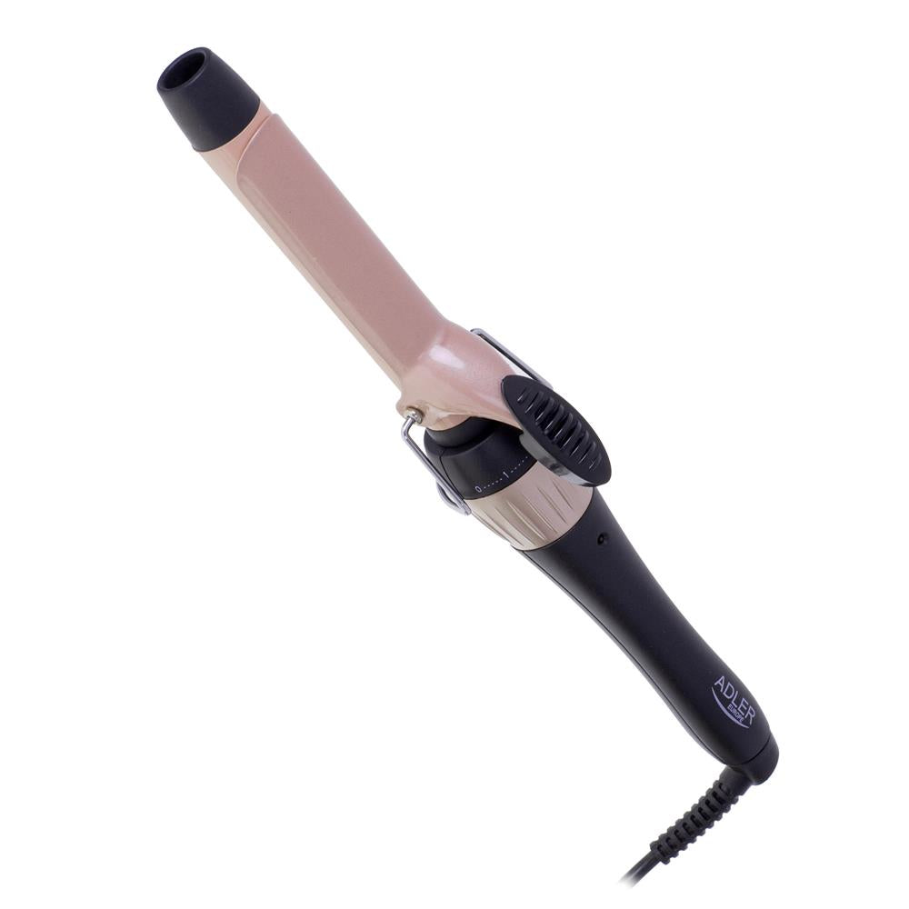 Adler AD 2117 Lockenstab 25 mm Durchmesser 4 Temperatureinstellungen pink schwarz