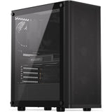 ENDORFY Ventum 200 Air, ATX PC-Gehäuse, inkl. 4x 120mm PWM-Lüfter, Frontblende aus Mesh, Seitenteil aus gehärtetem Glas | EY2A002