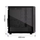 ENDORFY Arx 700 Air, ATX PC-Gehäuse, inkl. 5x 140mm PWM-Lüfter, Top und Front aus luftigem Mesh | EY2A012