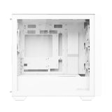 ASUS A21 PLUS TG ARGB White microATX PC Gehäuse mit Mesh Front und 4 ARGB Lüftern