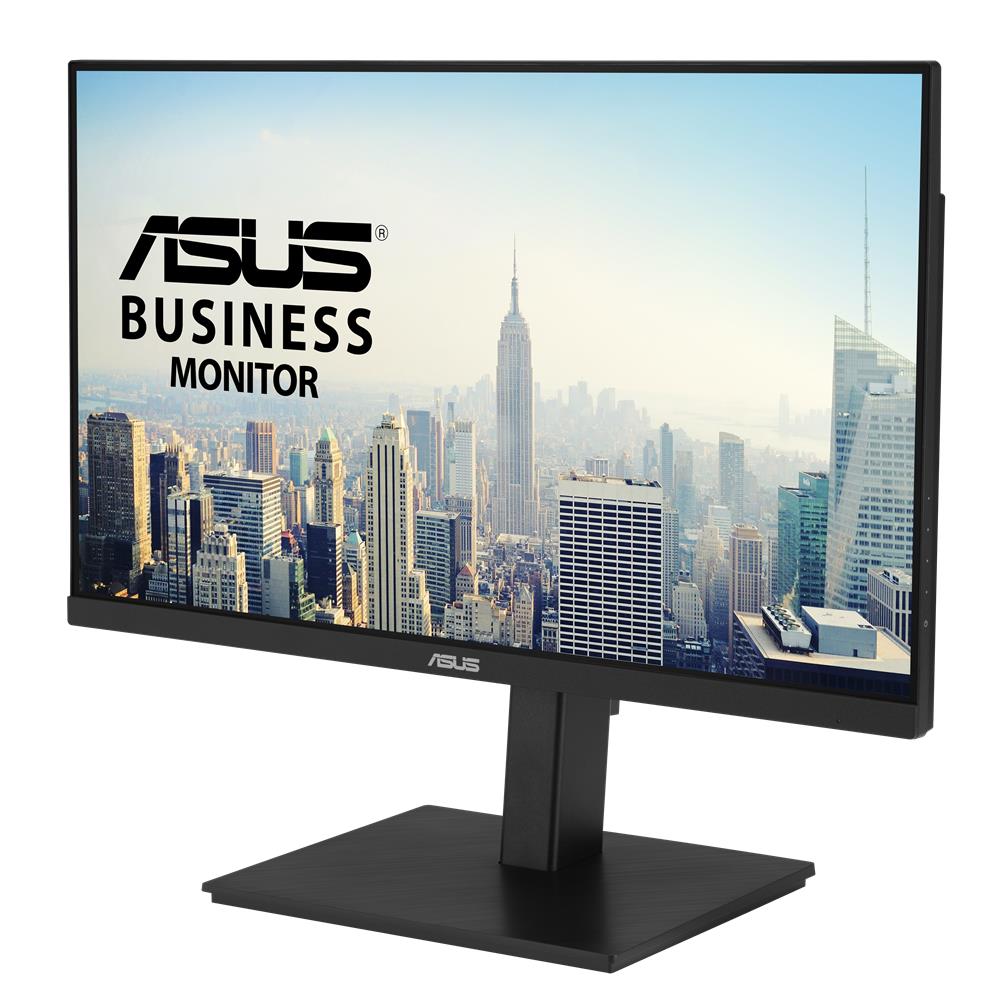 ASUS VA27ECPSN 27 Zoll Docking-Monitor Full HD IPS rahmenlos USB-C RJ45 Stereo-Lautsprecher