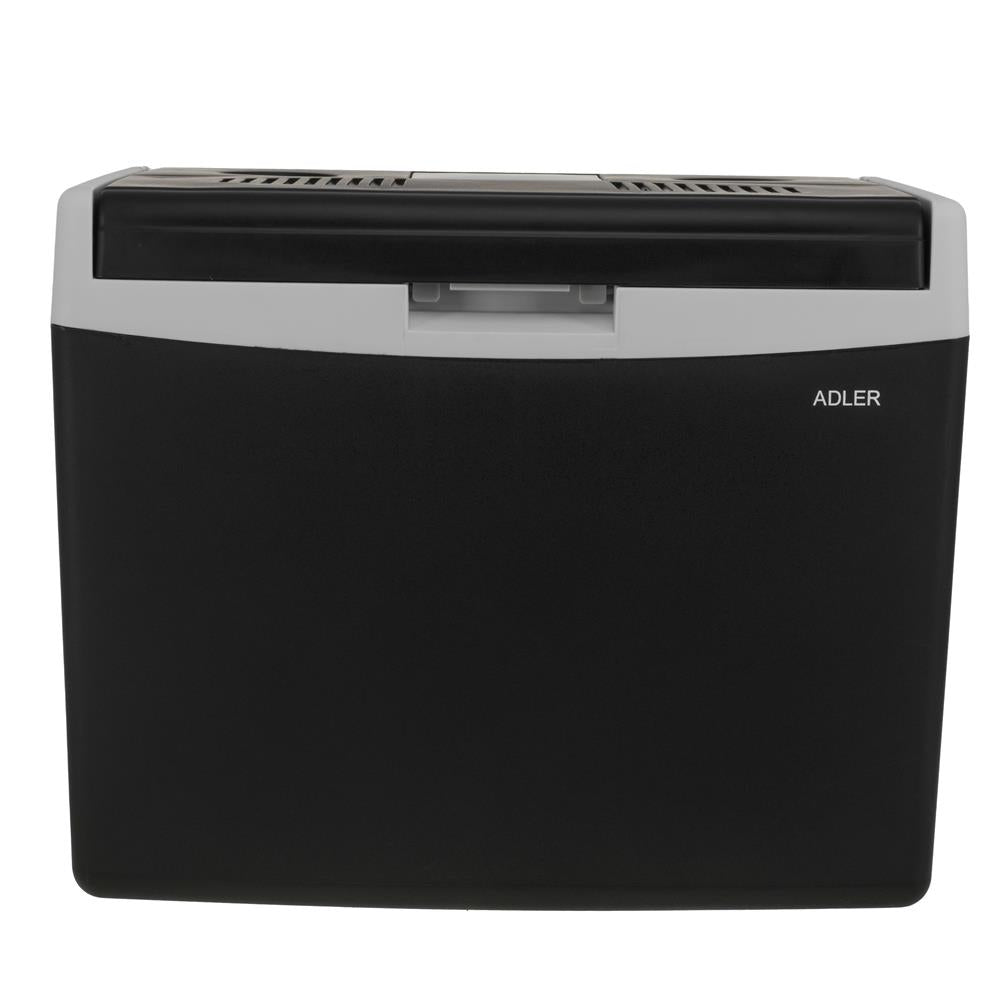 Adler AD 8092 Tragbare Kühlbox 40L elektrisch Auto Camping Picknick schwarz grau
