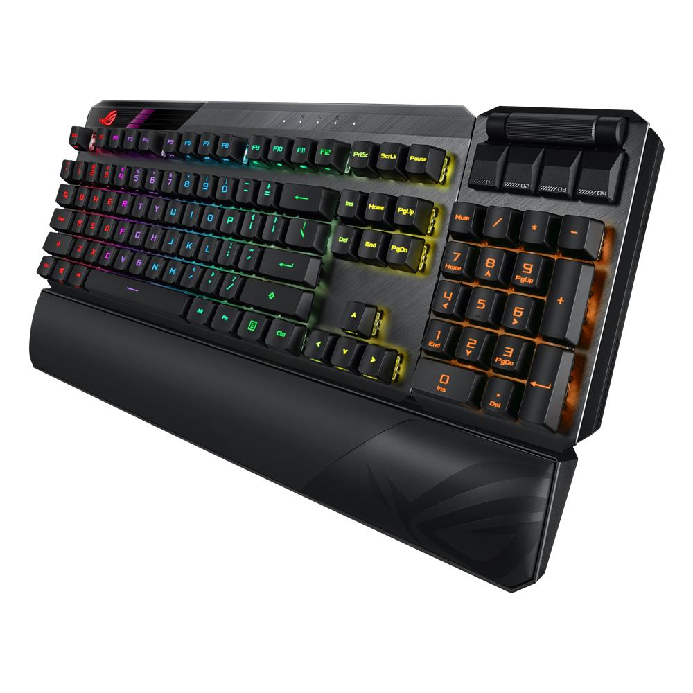 ASUS ROG Claymore II modulare mechanische Gaming-Tastatur ROG RX Switches Numpad Handballenauflage