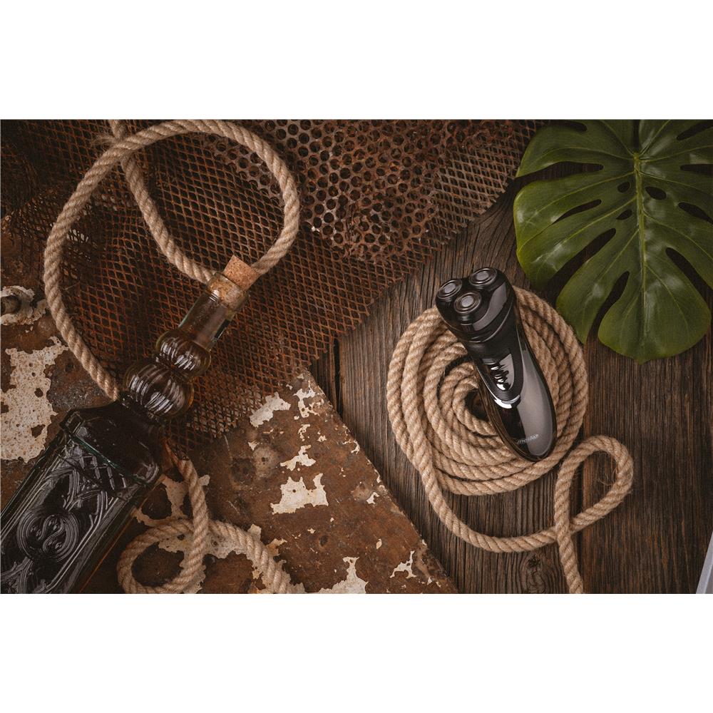 Mesko MS 2920 Rasierer – Silber, 3 Scherköpfe, kabellos, 60 Min Laufzeit