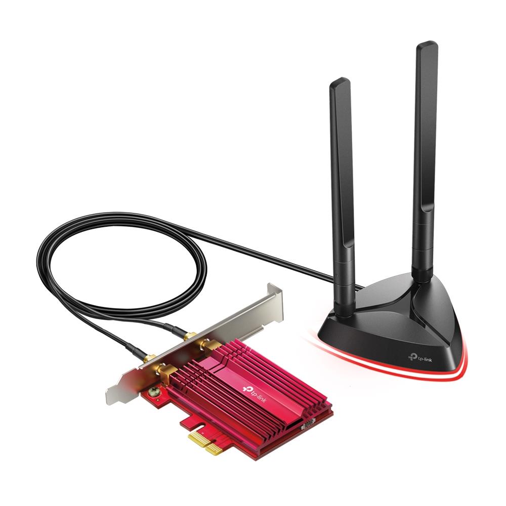 TP-Link Archer TX3000E PCIe Adapter AX3000 Wi-Fi 6 Bluetooth 5.0 WLAN Dual Band 2,4 GHz 5 GHz