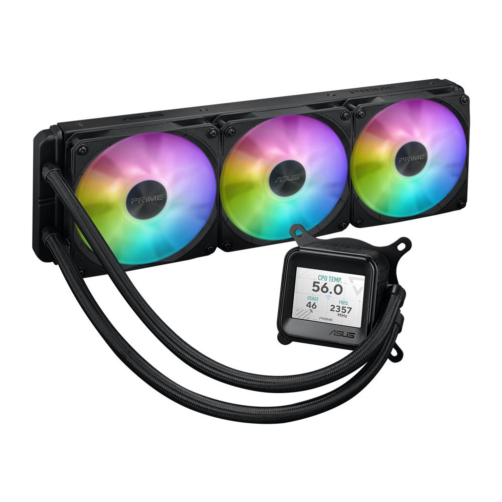 ASUS PRIME LC ARGB LCD All‑in‑One CPU‑Wasserkühlung 360 mm LGA 1851 AM5